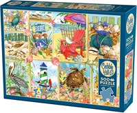 Cobble Hill puzzle spiaggia 500 pezzi - puzzle colorato adulti-2