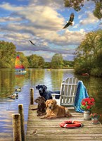 Cobble Hill puzzle Dog Day Afternoon puzzle 1000 pezzi