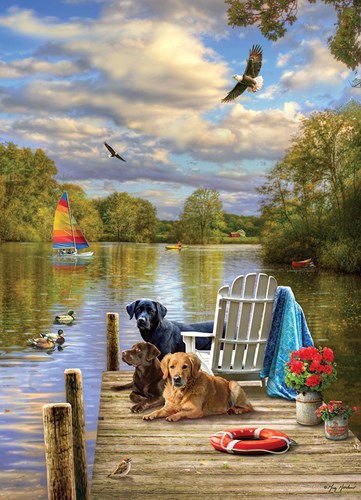 Cobble Hill puzzle Dog Day Afternoon puzzle 1000 pezzi