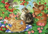 Cobble Hill puzzle famiglia - ciliegio 350 pezzi gioco puzzle