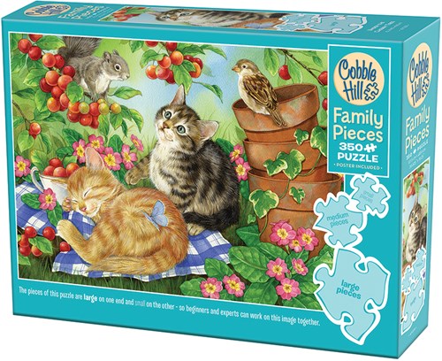 Cobble Hill puzzle famiglia - ciliegio 350 pezzi gioco puzzle-2