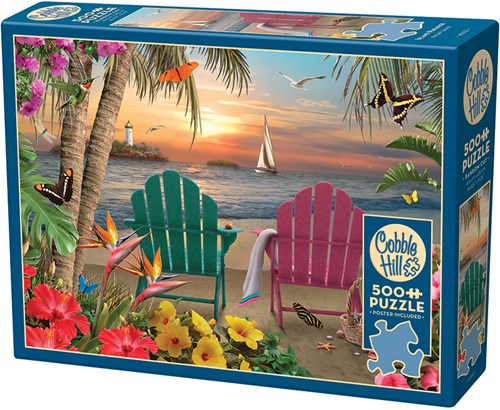 Cobble Hill puzzle Island Paradise 500 pezzi puzzle adulti-2