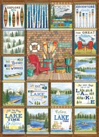 Cobble Hill puzzle Lake Country 1000 pezzi - puzzle per adulti
