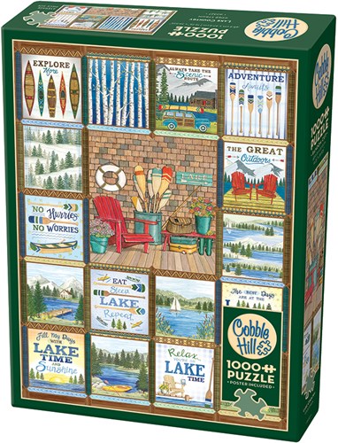 Cobble Hill puzzle Lake Country 1000 pezzi - puzzle per adulti-2