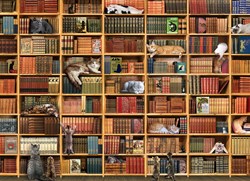 Cobble Hill puzzle gatti 1000 pezzi - The Cat Library