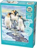 Cobble Hill puzzle - XXL pezzi famiglia di pinguini 350 pezzi cartone-2