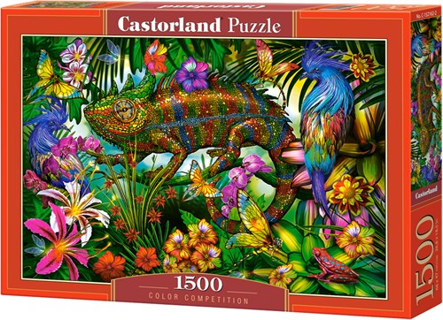 Castorland puzzle Color Competition - 1500 pezzi puzzle-2