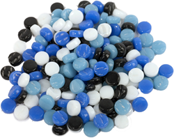 Colourful Mosaics gioco mosaico Colourful Dots Mix Notte d’Inverno 100 g vetro