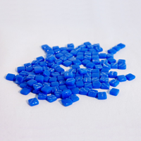 Colourful Mosaics tessere mosaico blu vetro riciclato 100 grammi