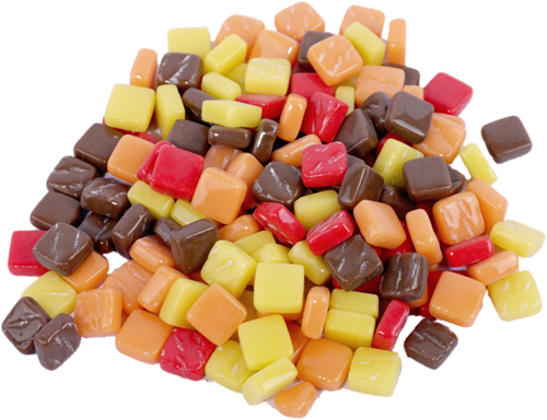 Colourful Mosaics tessere mosaico vetro riciclato Indian Summer 100g