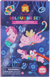 Tiger Tribe set da colorare - creature magiche scatola creativa