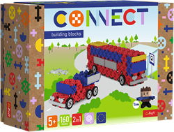 Trefl mattoncini Connect M Bus Pick-up FSC Mix 70% giocattolo