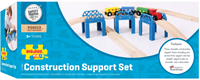 BigJigs pezzi ponte in legno per pista treno - set espansione bambini-3