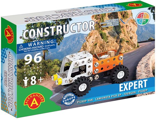 Alexander Toys Constructor Expert Pickup VAN - 96 pezzi