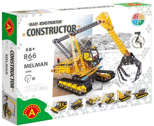 Alexander Toys Constructor PRO - Melman - 866 pezzi