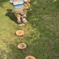 Cosy pietre numerate in legno giocattolo educativo 0-10 set di 11-2