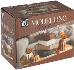 Creative Craft Group pasta modellabile - 4 colori argilla autoindurente 4x500g