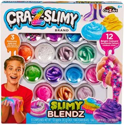 Cra-z-art giocattolo slime Slimy Blendz set divertimento sensoriale colorato