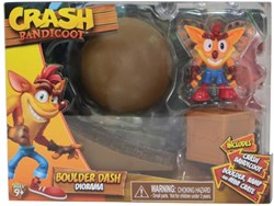 Bandai Crash Bandicoot playset decorazione diorama Boulder Dash