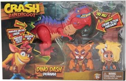 Bandai Crash Bandicoot Dino Dash diorama figura giocattolo multicolore