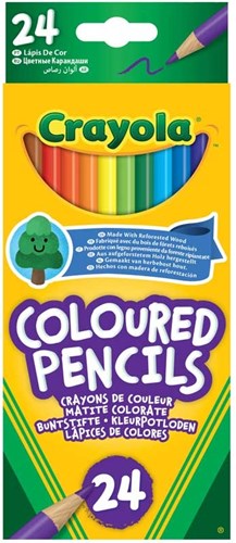 Crayola matite colorate - 24 pezzi - colori vivaci per bambini