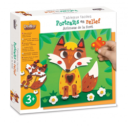 Crealign Arte 3D Animali del Bosco set creativo - giocattolo creativo