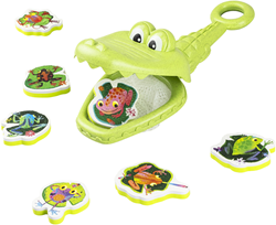 Tiger Tribe giocattolo da bagno Croc Chasey - Catch A Frog ECO gioco delle rane