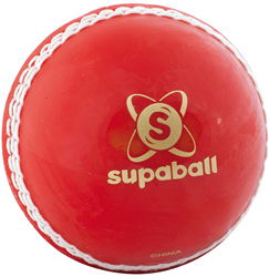 Readers palla da allenamento cricket Supaball rossa giovani - palla cricket allenamento