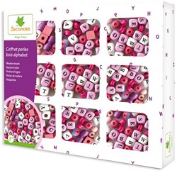 Sycomore perline in legno alfabeto - giocattolo educativo per bambini