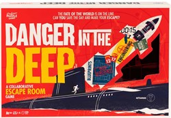 Danger in the Deep escape room libro di enigmi per bambini