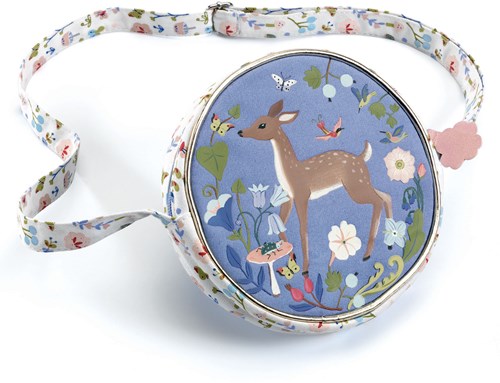 Djeco borsa piccola Fawn - elegante borsa bambini cotone regalo