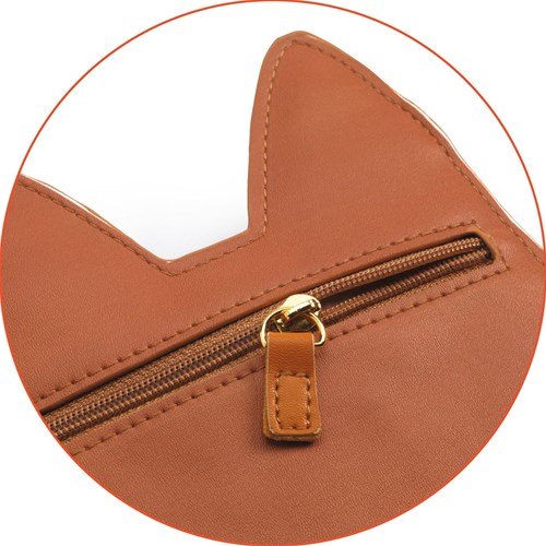 Djeco borsa a tracolla bambini Renard - borsa animale con design volpe-2