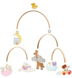 Djeco mobile neonato legno animali decorazione cameretta