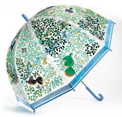 Djeco ombrello Wild birds - ombrello trasparente con uccelli per adulti