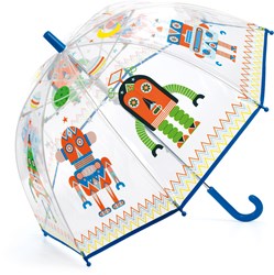 Djeco ombrello Robot - ombrello colorato per bambini con robot