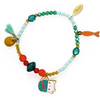 Djeco bracciale PLUME - BIJOUX Amaya gioiello per bambini multicolore