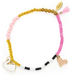 Braccialetto giocattolo Djeco PLUME - BIJOUX Bracelet Swann multicolore
