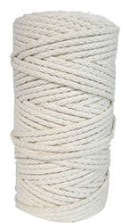 DekoArt DekoArt Macramékoord 4 mm 100 m Naturel