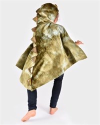 Den Goda Fen mantello costume drago con punte dorate - 3-8 anni - giocattolo