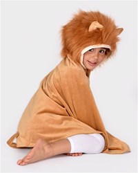 Den Goda Fen mantello leone costume bambini 3-8 anni multicolore