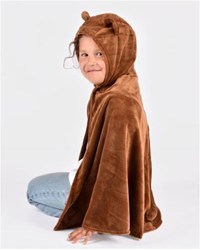 Den Goda Fen mantello orso costume bambini 3-8 anni multicolore