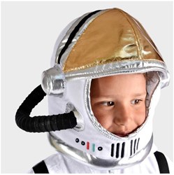 Den Goda Fen casco astronauta giocattolo - casco travestimento 26cm multicolore