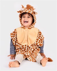Den Goda Fen mantello travestimento giraffa con cappuccio - peluche - 1-4 anni