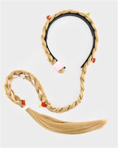 Den Goda Fen treccia bionda deluxe accessorio capelli giocattolo 75cm