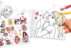 TOPModel Kitty kleurboek KITTY and DOGGY