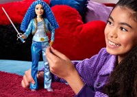 Mattel bambola Disney Chloe figlia di Cenerentola Descendants 4 blu-3