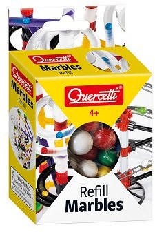 Quercetti pista biglie set - 60 pezzi - giocattolo colorato