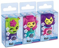 Clementoni smalto giocattolo Crazy Chic Lovely Flower Power bambini