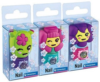 Clementoni smalto giocattolo Crazy Chic Lovely Flower Power bambini