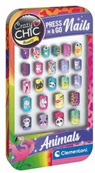Clementoni unghie finte giocattolo animali - Crazy Chic Press & Go
